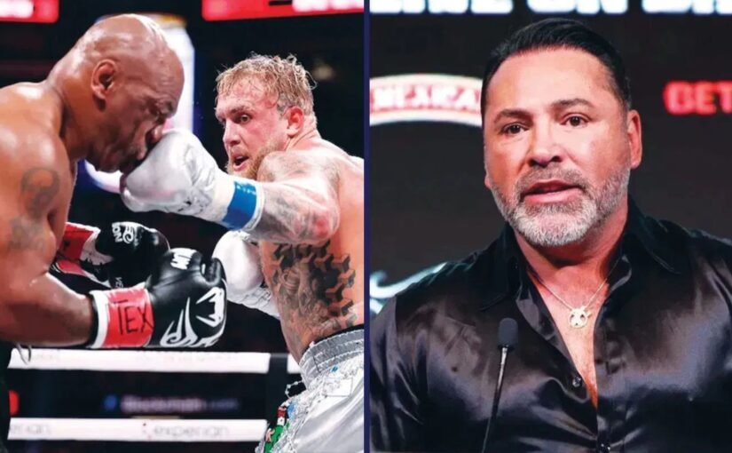 Oscar De La Hoya Anggap Pertarungan Mike Tyson vs Jake Paul Adalah Sandiwara